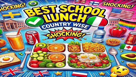 Best food lunch for schools country wise!