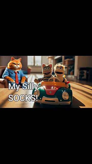 Highlights of The Day My Socks Learned How to Walk! 😂 Funny Kids’ Rhyming Story