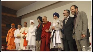 Ezra Weinberg leads religious leaders to WORSHIP Greta Thunberg and the fake climate change Aug 2023