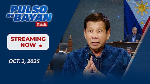 LIVE: Pulso ng Bayan kasama sina Admar Vilando at Jade Calabroso | October 3, 2025