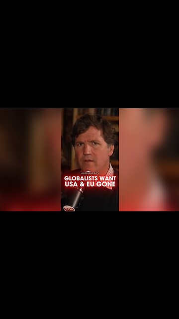 Alex Jones & Tucker Carlson: Anyone Promoting War Wants America & Europe Destroyed - 10/13/25