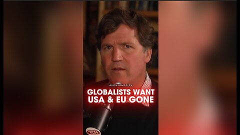 Alex Jones & Tucker Carlson: Anyone Promoting War Wants America & Europe Destroyed - 10/13/25