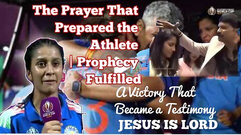 From Prayer to Victory: Jemimah Rodrigues’ Bold Faith in Christ