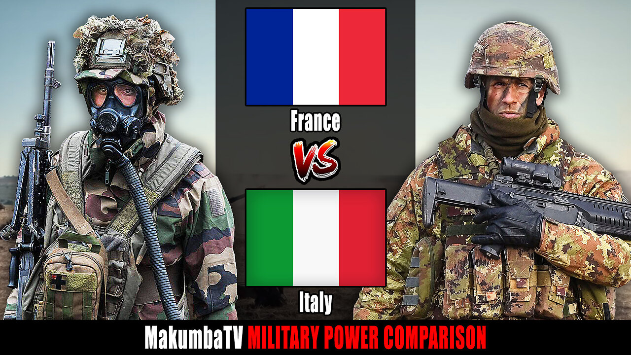 France vs Italy 2025 | Military Power