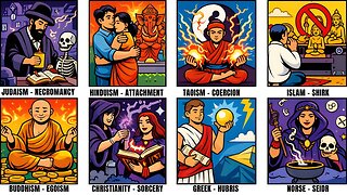 le pratiche spirituali proibite più pericolose di ogni religione spiegate DOCUMENTARIO il paganesimo moderno,comprende una vasta serie di cults,sette e nuovi movimenti religiosi detti NRM e cult UFO,apocalittici che esistono da decenni