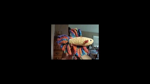 Beta Fish Amigurumi