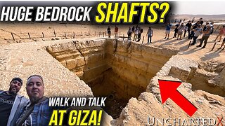 Huge Bedrock Shafts and Hidden Subterranean Chambers at the Giza Plateau? Walk n Talk with Yousef!