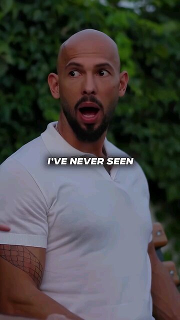 Andrew tate I have never seen a rich black person meet