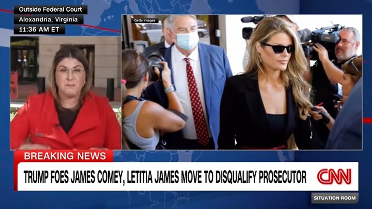 Judge urged to disqualify Trump’s handpicked prosecutor in James Comey, Letitia James cases