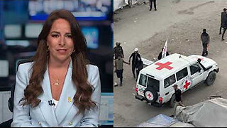 Tv host breaks down when hostages released.