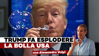 il Compagno Trump fa ESPLODERE LA BOLLA USA