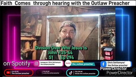 Division Over Who Jesus Is John 7:25-44 S1 Ep 294