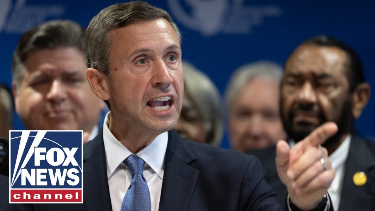 DNC chair ERUPTS during anti-Trump 'No Kings' protest: 'ORANGE MONSTER'