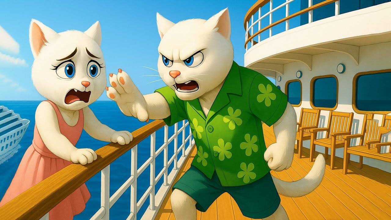 š¾ The Kittenās Courage: Defeating Evil Once and for All #cat
