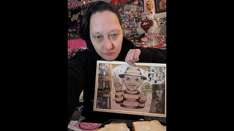 PT 1Watch in parts. crafts with questions game while I eat