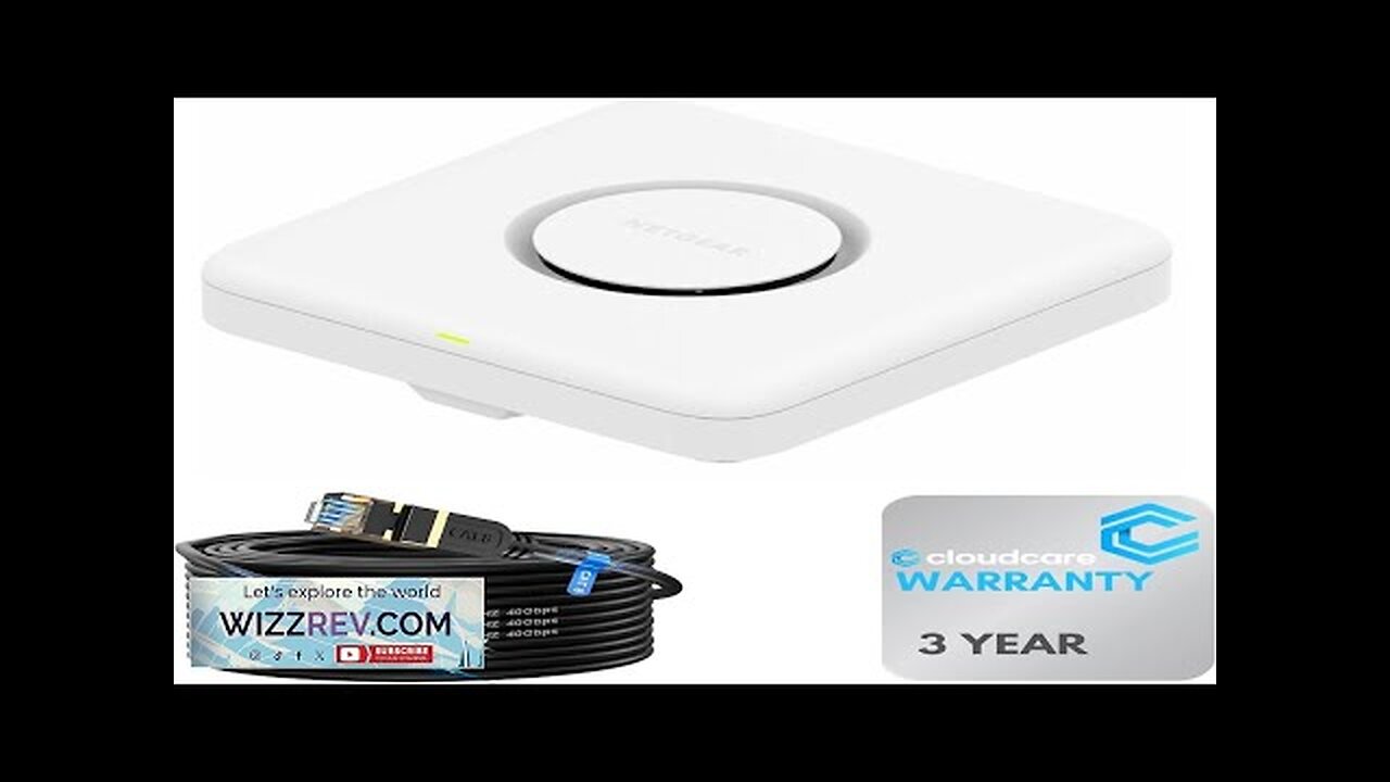 NETGEAR WBE750 Tri-Band 18.40 Gbps Access Point 6 GHz Review