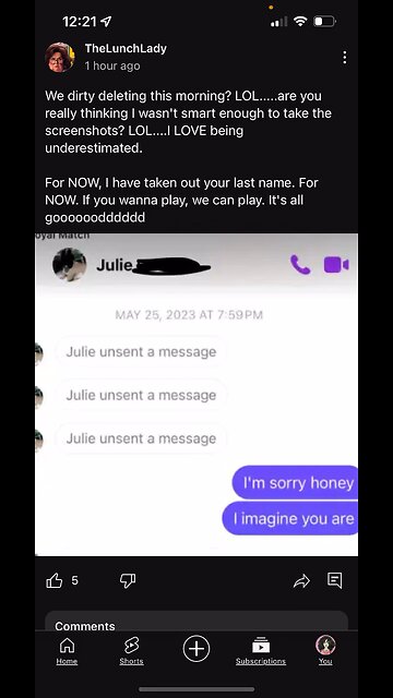 Slothpig threatens The Beautiful and amazing Jewelz