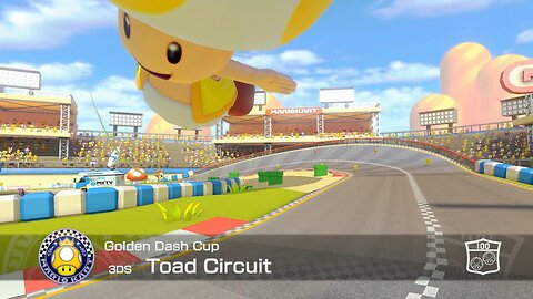 Mario Kart 8 Deluxe Grand Prix Mode - Part 37 - Golden Dash Cup 100cc