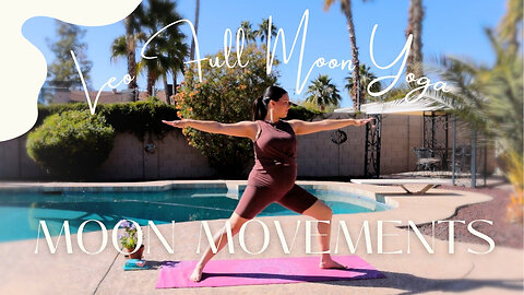 Moon Movements: Leo Full Moon Yoga | 15 Minute Relaxing Yoga