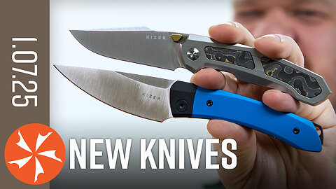 Fixed Blades Are Back! - New Knives January 7th, 2025 at KnifeCenter