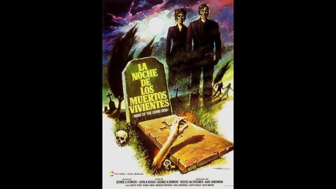 La noche de los muertos vivientes 1968 HD 1080 Español Completa Judith O'Dea, Duane Jones