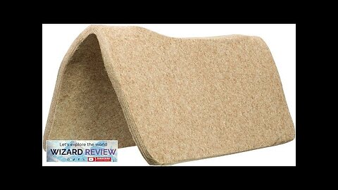 Weaver Equine 30" x 30" Contoured Wool Blend Felt Horse Saddle Pad Review