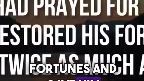 God Will Restore What the Enemy Stole