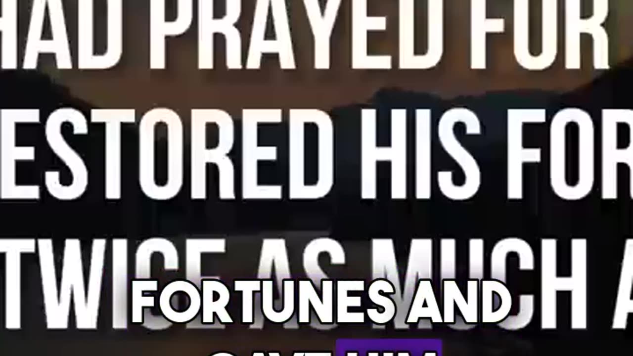 God Will Restore What the Enemy Stole