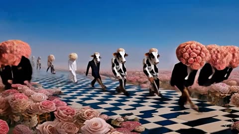 Surreal AI Art Video – Mind-Blowing Creativity! Subscribe & Like for More AI Creations