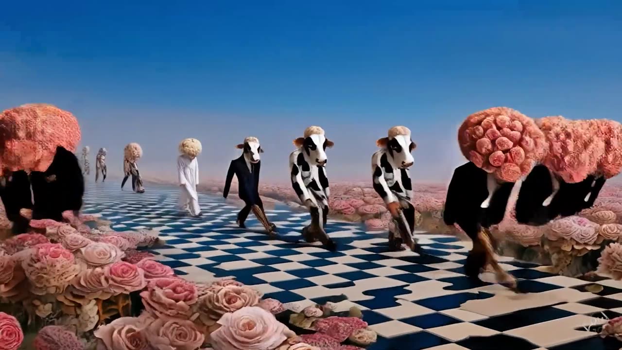 Surreal AI Art Video – Mind-Blowing Creativity! Subscribe & Like for More AI Creations