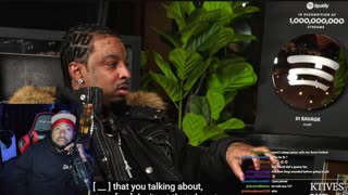 21 Savage x Big Bank interview Reaction. 21 savage album drops at midnight.
