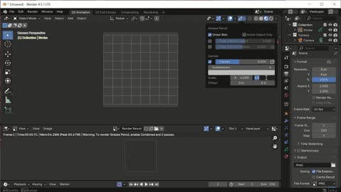 Getting Pixel Art Setup in Blender 2D Animation Studio