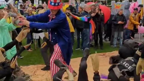 Looks like the opposition party is doing well. 😳