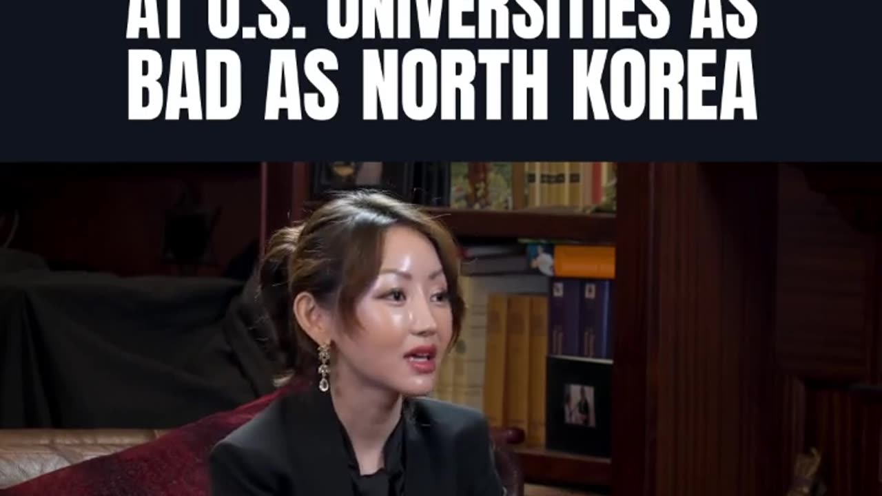 The Price of Silence -- The Brainwashing at Universities is as Bad as in North Korea – Yeonmi Park