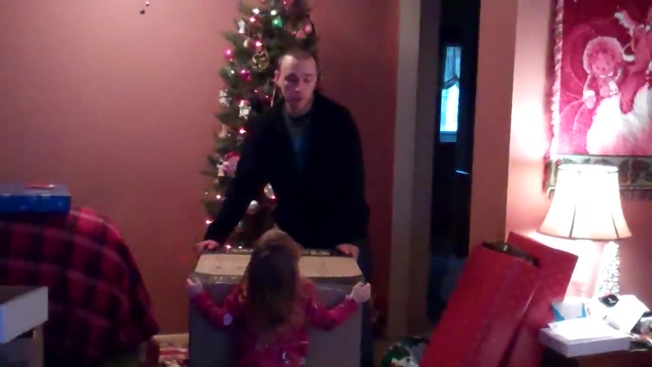 Christmas morning