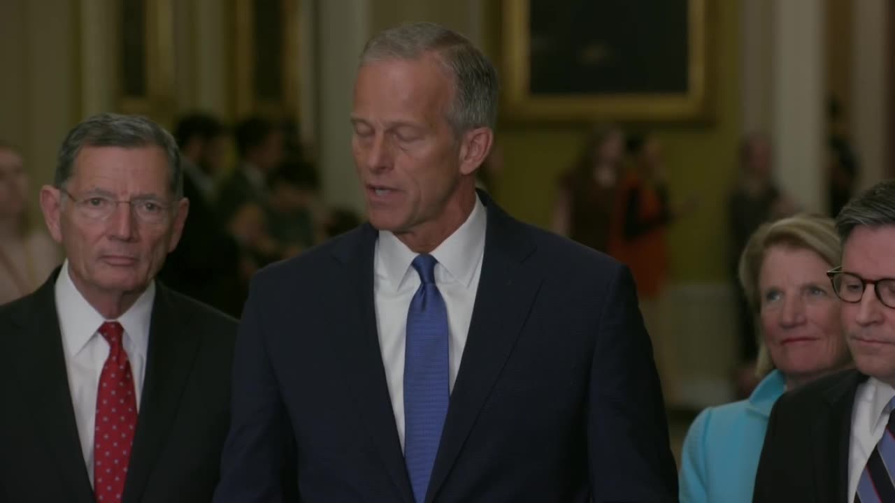 LIVE: Senate GOP Speaks to the Press | 10-07-25