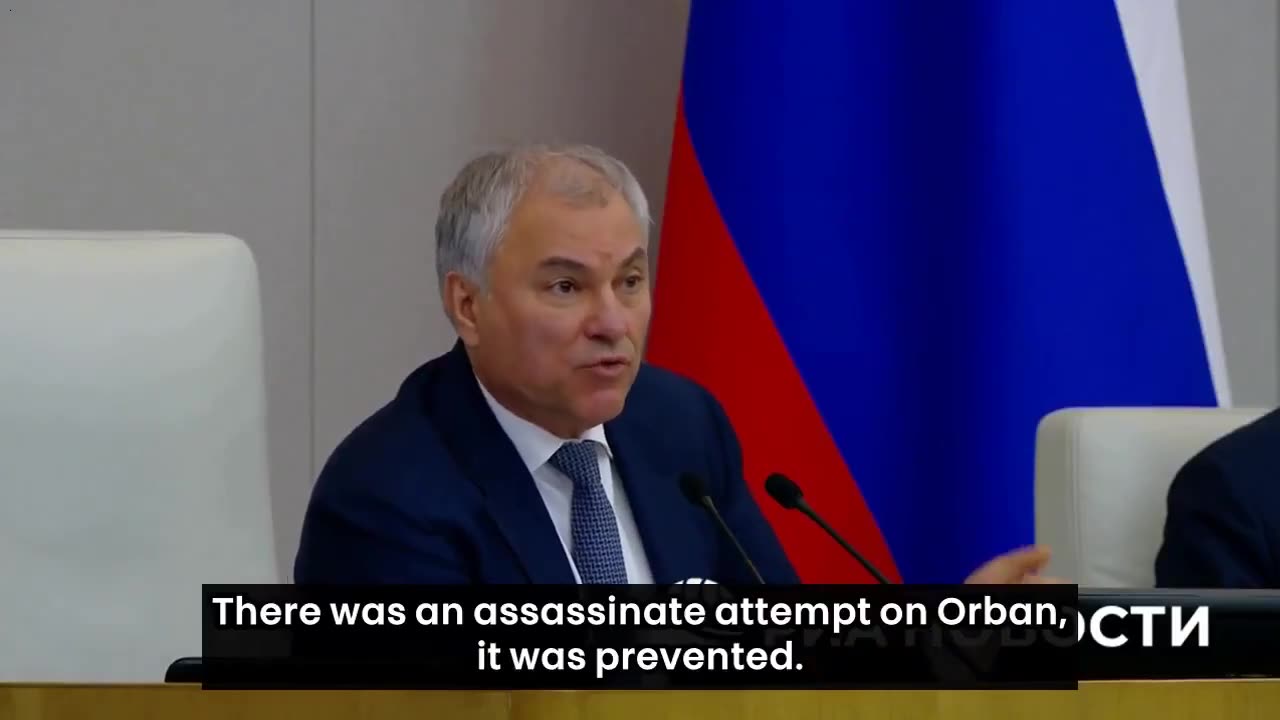 Head of Russian Duma Accuses Biden of Attempting to Assassinate President Trump, Putin, and Others