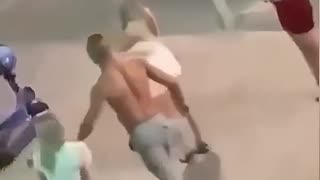 Drunk Bully Beatdown