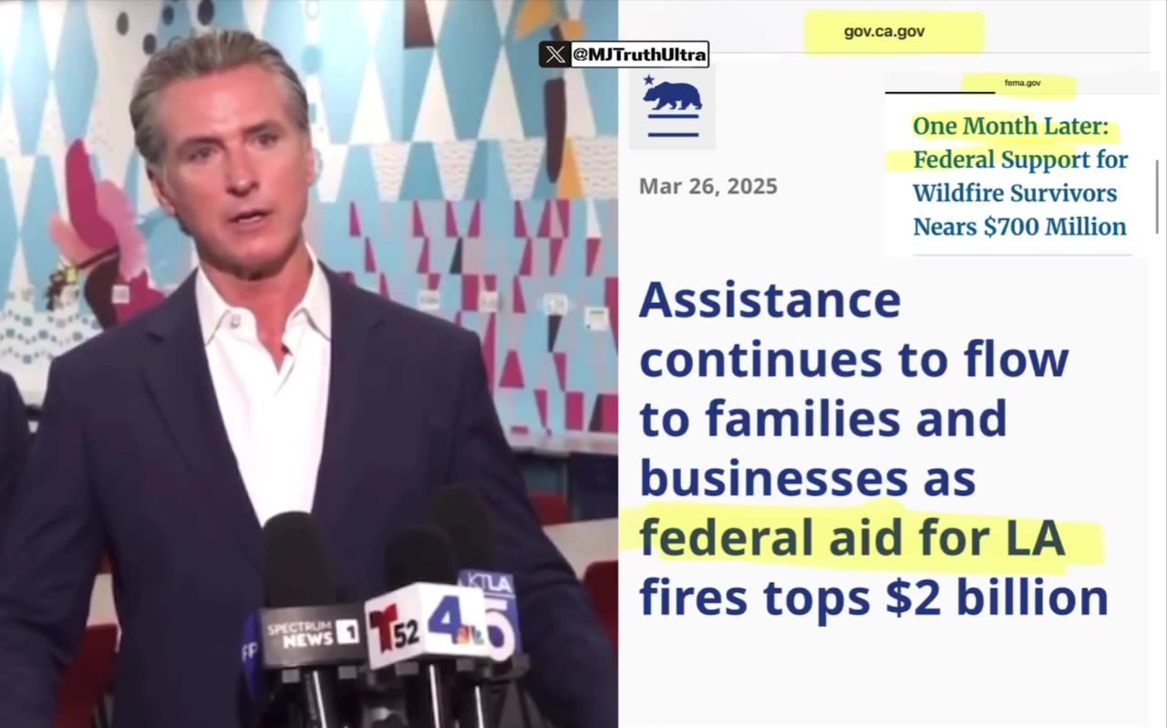 Trump and the Republican-led Congress are Refusing to provide Aid to Palisades Fire Victims