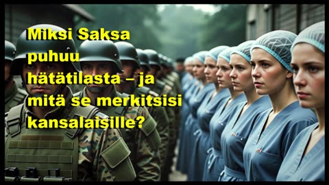 Miksi Saksa puhuu hätätilasta - ja mitä se merkitsisi kansalaisille