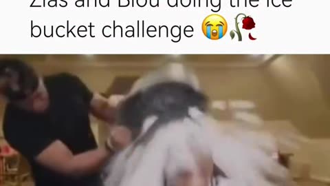 Zias Forgets to Add Water During Ice Bucket Challenge on B Lou