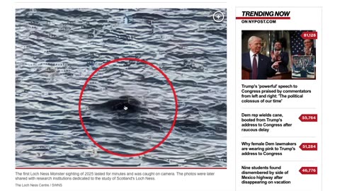 Master GongSun Taoism - Taoism Applied to the News - Loch Ness Monster sighting reported