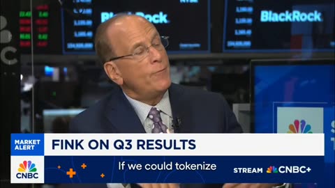 BlackRock Larry Fink says this is the beginning as the tokenization of everything is underway