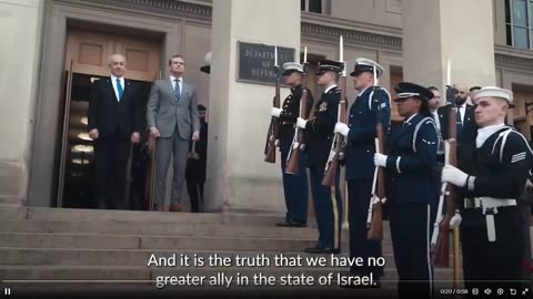 @SecDef: "Vinh dự được chào đón @IsraeliPM đến Lầu Năm Góc..."