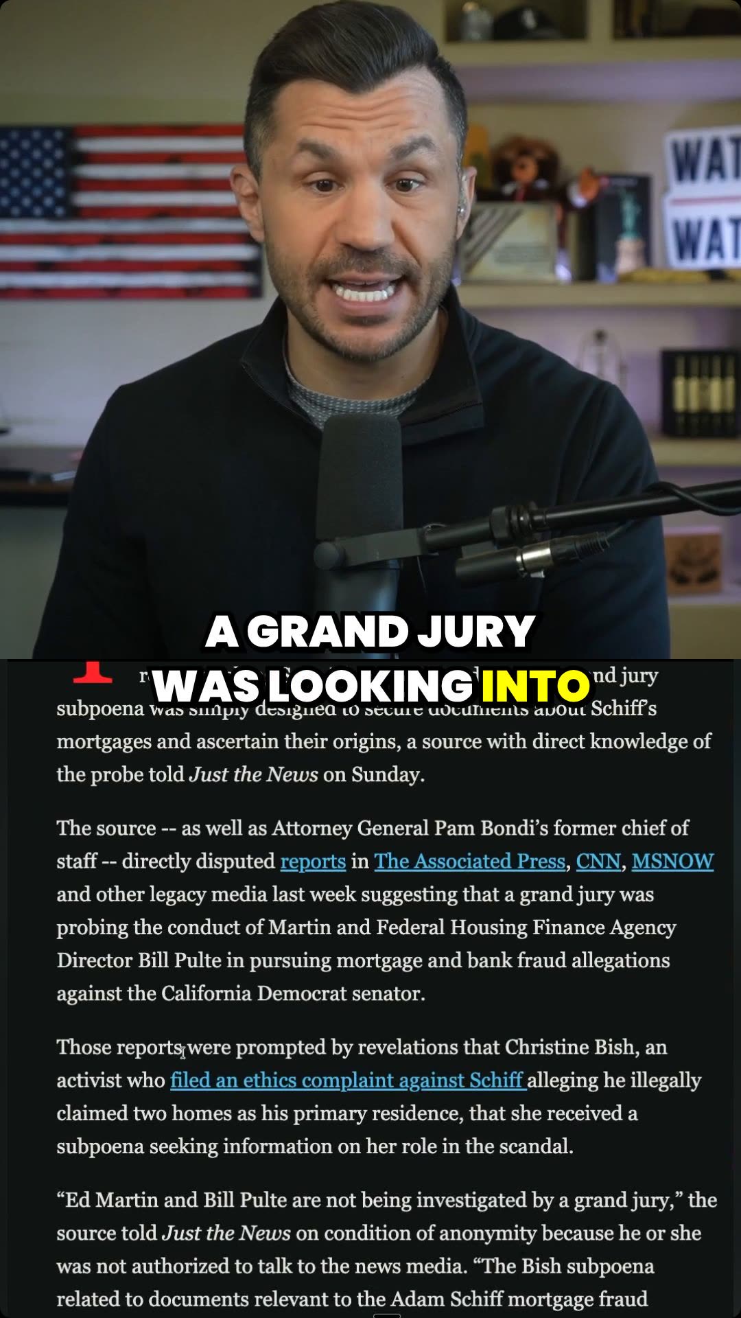 DOJ PREPARES Major Move Against Adam Schiff