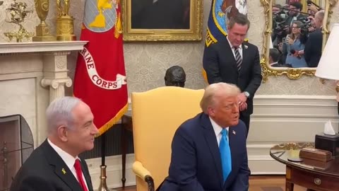 President Trump "We want peace, we want people to stop being killed" !