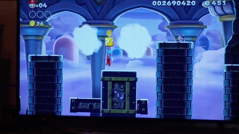 Super Mario Deluxe Switch Ludwigs Clockwork Castle A