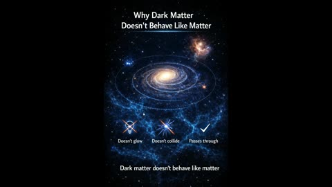 “Why Dark Matter Doesn’t Behave Like Matter”