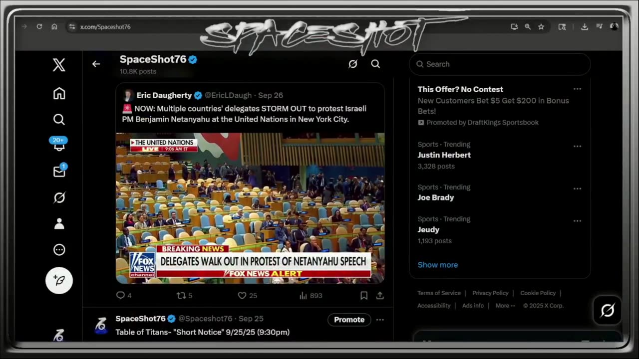 Spaceshot76 - Juan o Savin Joins SS76 9/28/25 (1pm)
