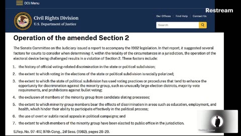 What does Abortion have to do with the Voting Rights Act?